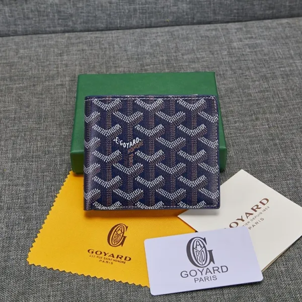 Goyard Saint Louis Bi-Fold Wallet Yellow Chevron - 30