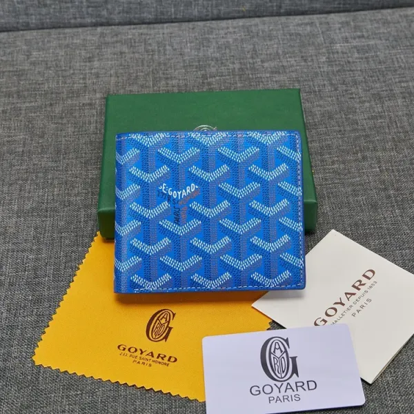 Goyard Saint Louis Bi-Fold Wallet Yellow Chevron - 38