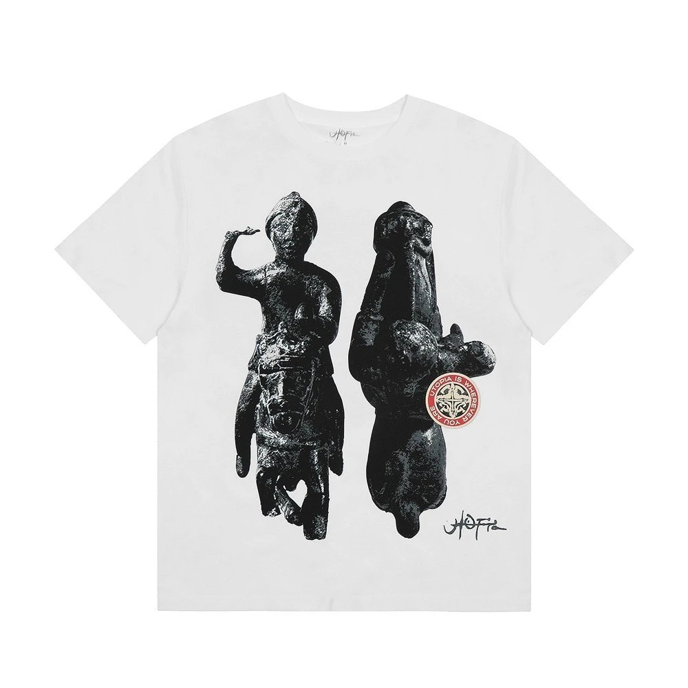 Travis Scott Utopia Statues Tee White
