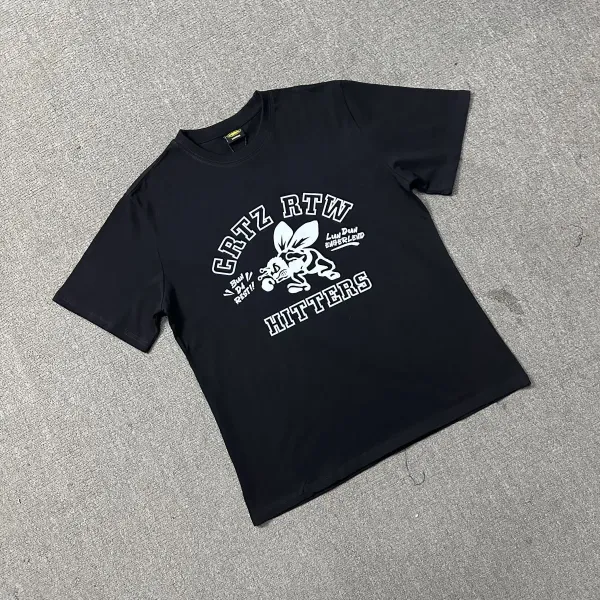 MEEKS Rules The World Graphic T-Shirt Black - 16