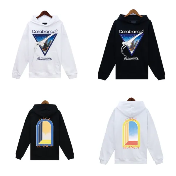 Casablanca Casa Blanca Graphic Hoodie Black - 5