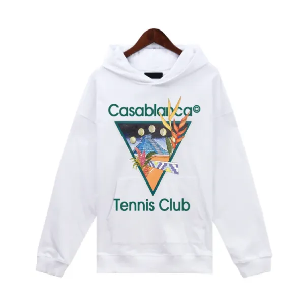 Casablanca Casa Blanca Graphic Hoodie Black - 20