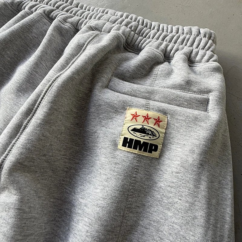Corteiz Classic Logo Sweatpants Gray - 12