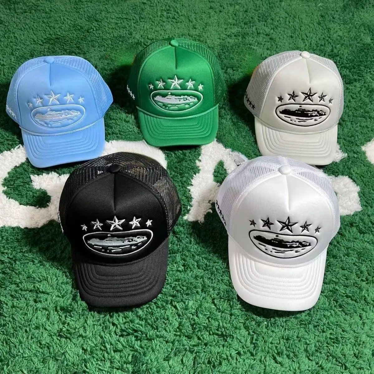 Trucker Hat with Star & Boat E