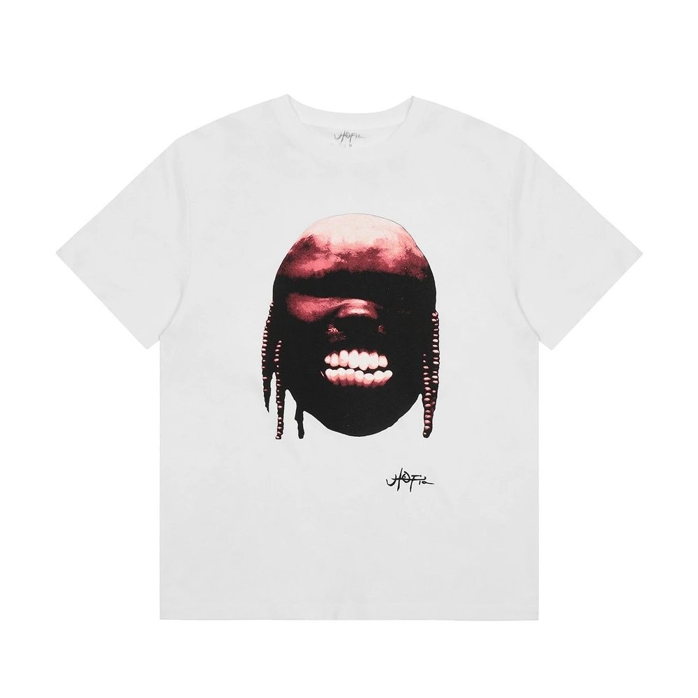 Travis Scott Utopia Travis Face Tee White