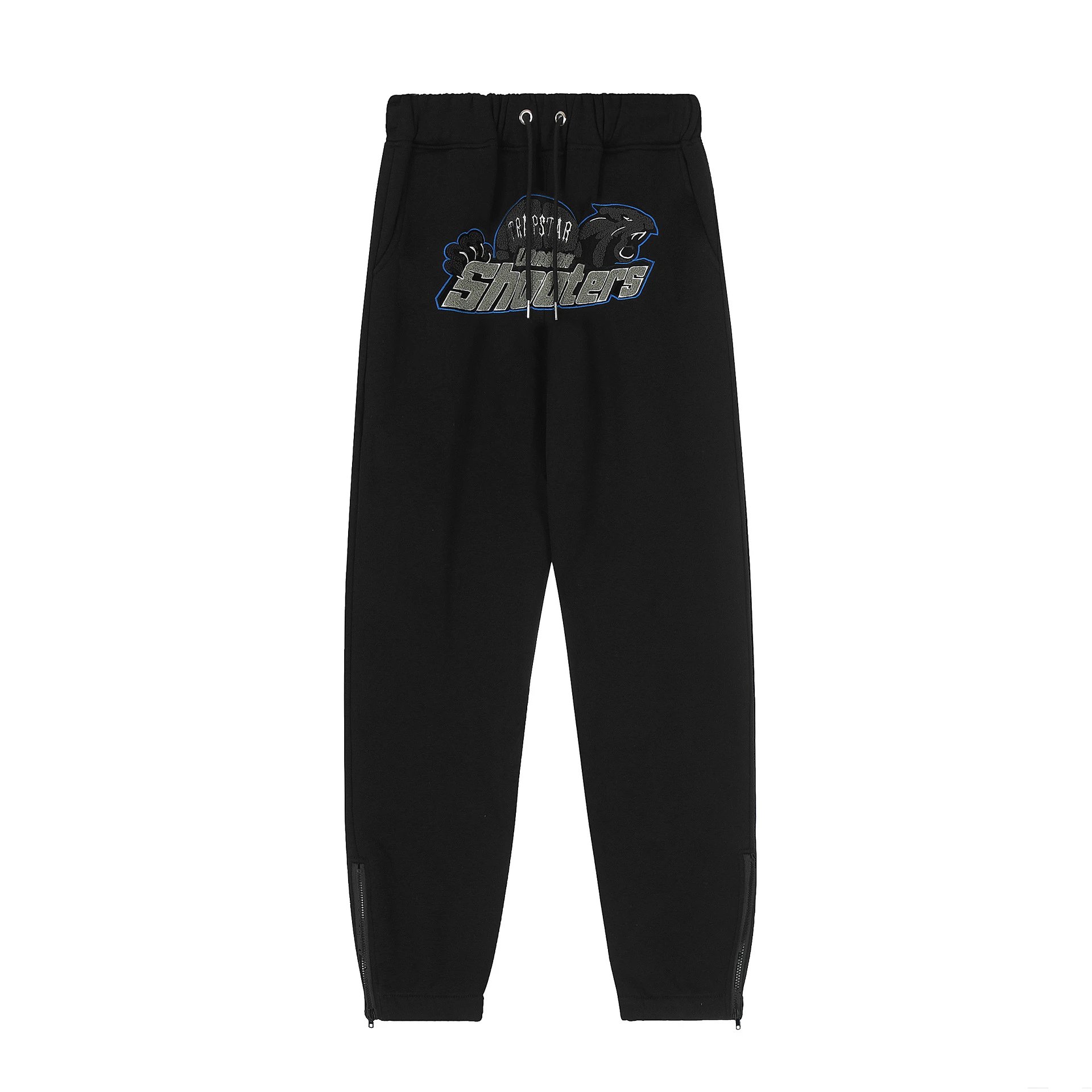 Trapstar Shooters Sweatpants Black Blue