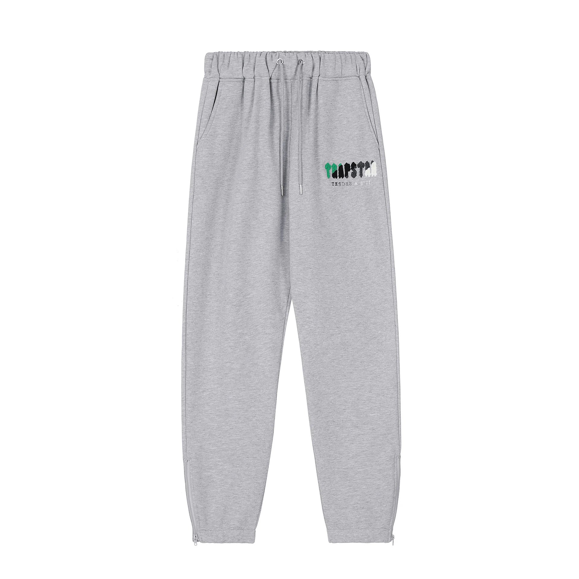 Trapstar Decoded Sweatpants Grey Green White