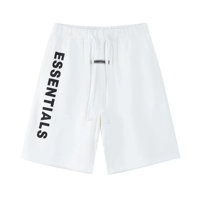 Fear of God Shorts ESSENTIALS drawstring logo product detail image 12