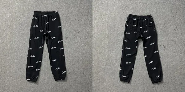 Celine All-Over Logo Print Sweatpants Light Blue - 10