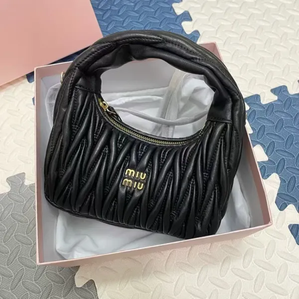 Miu Miu Arcadie Quilted Mini Shoulder Bag in Multiple Colors - 12