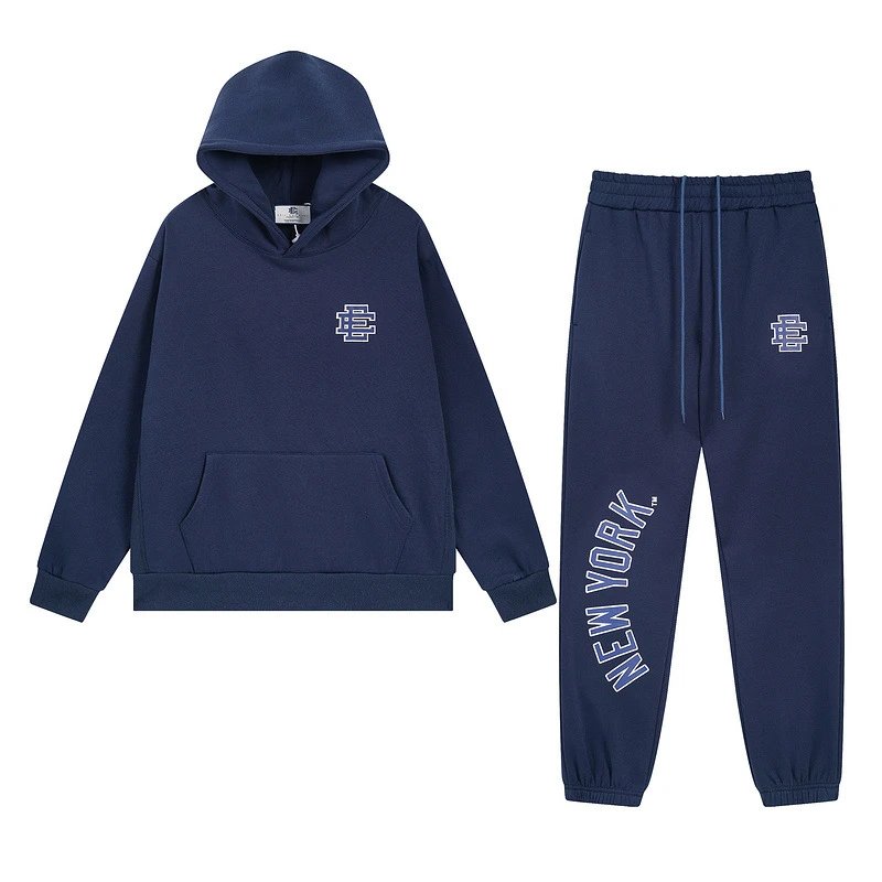 Eric Emanuel EE New York Hoodie Tracksuit Navy