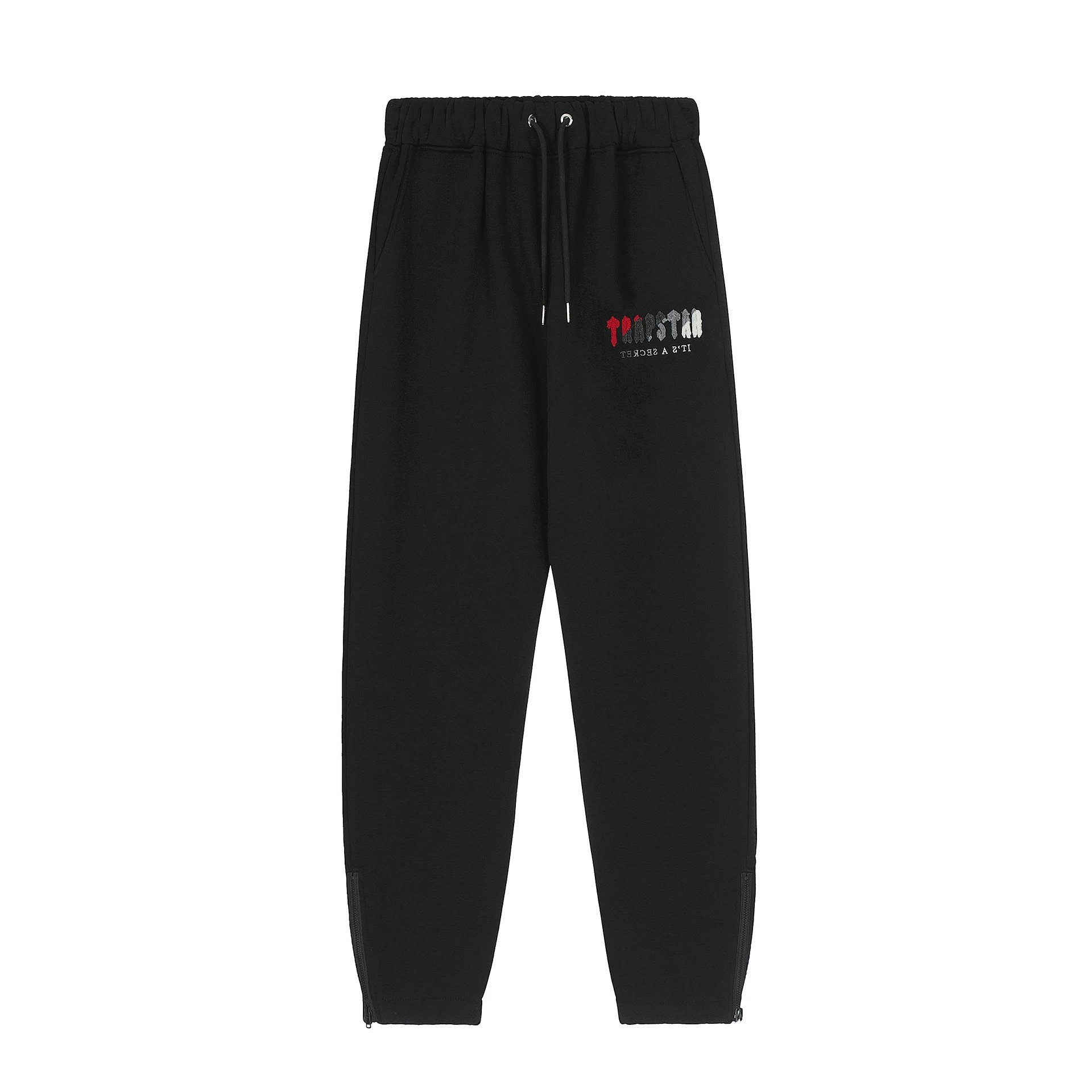 Trapstar Decoded Sweatpants Black Red White