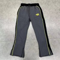 Dark gray trousers