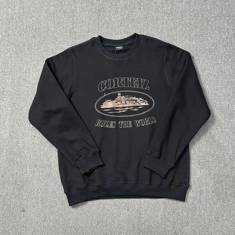 Cortez Rules The World White Graphic Hoodie - 27