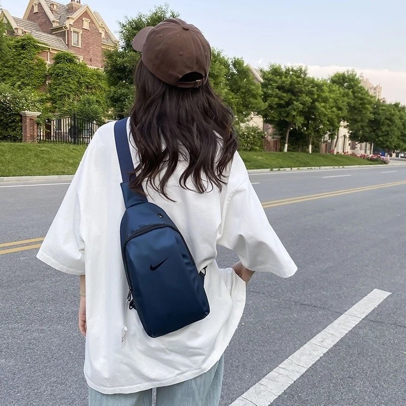 Nike Sling Bag Black Crossbody Bag - 24