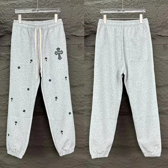Unbranded Trousers Drawstring jogger with cross motifs product detail image 3