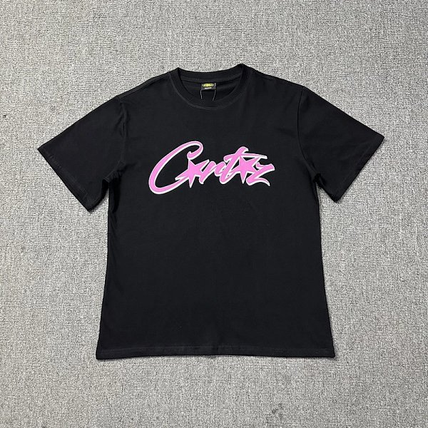 Corteiz Script Logo Black T-Shirt product listing in Litbuy spreadsheet finds