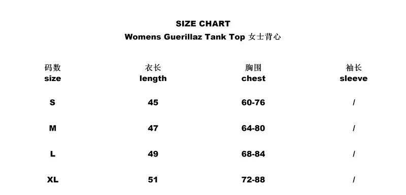 Design Guerrillaz Ribbed Tank Top Gray Vest-Top Vest Top product detail 2 in Litbuy spreadsheet finds