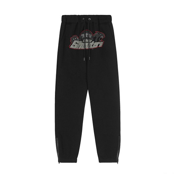 Couples Casual Sweatpants Long Pants with Embroidery CYDP Towel Fabric - Loose Fit Unisex Letter Print