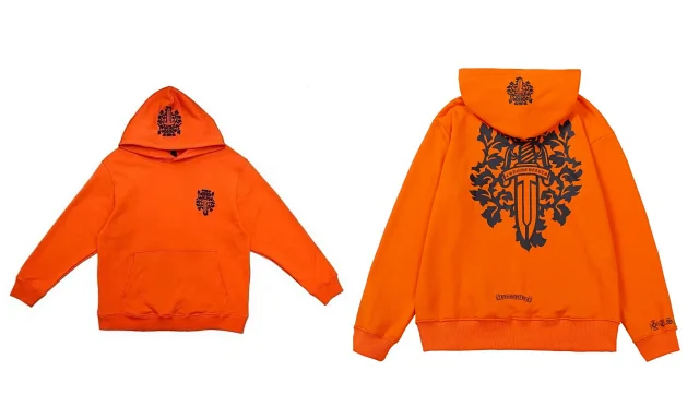 Chrome Hearts Hoodies & Sweatshirts Graphic Pullover Hooded Sweatshirt product detail image 8