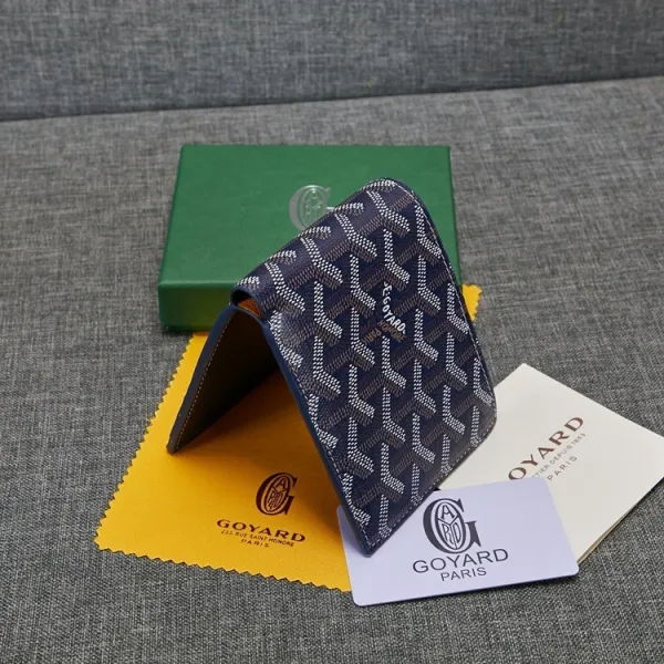 Goyard Saint Louis Bi-Fold Wallet Yellow Chevron - 31