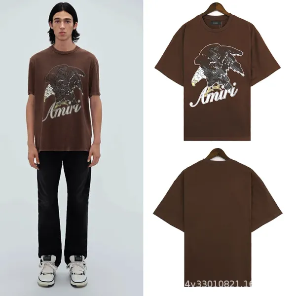 Amiri Bold Logo Neon Green T-Shirt - 35