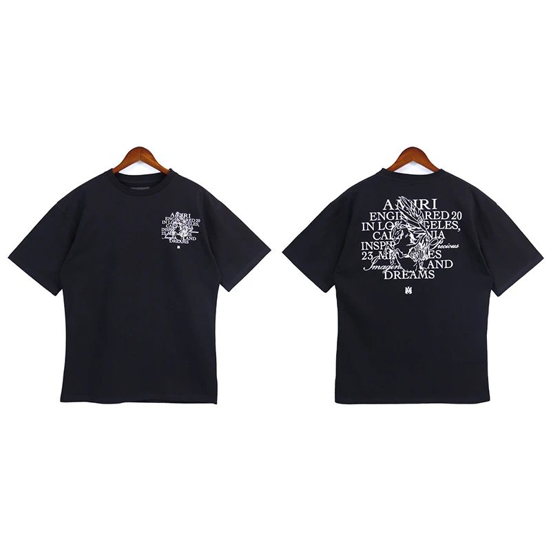 Amiri Engineered Dreams Graphic Tee Black