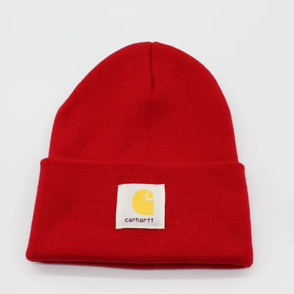 Carhartt WIP Watch Beanie Orange Hat - 13