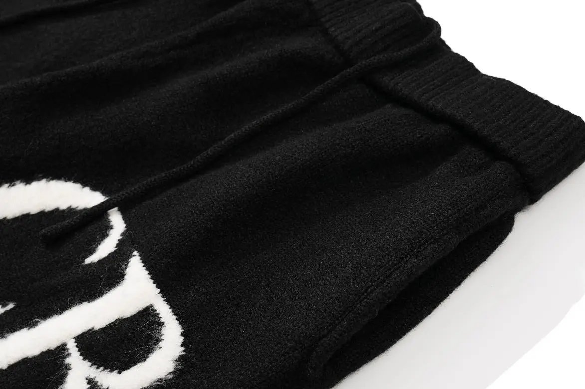 Design CB Logo Knit Hoodie White Hoodie - 37