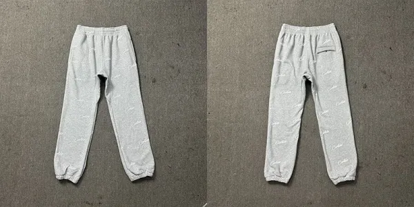 Celine All-Over Logo Print Sweatpants Light Blue - 6