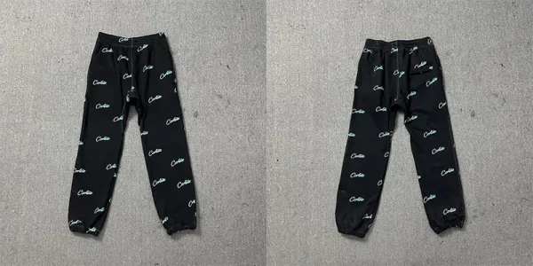Celine All-Over Logo Print Sweatpants Light Blue - 7