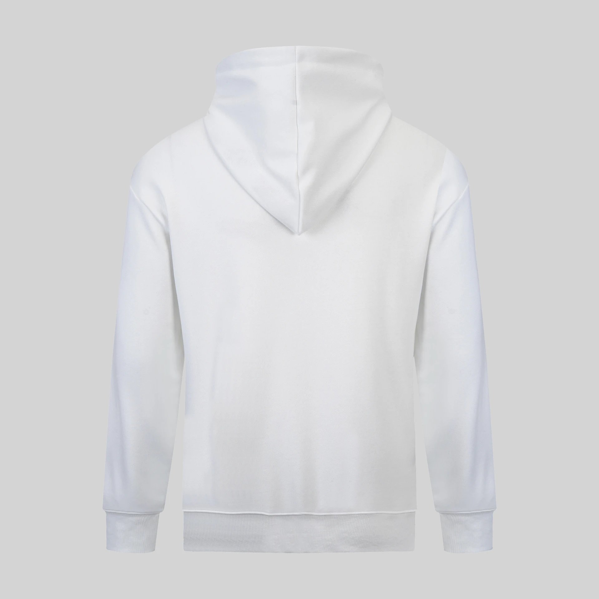 Alexander McQueen Painted Logo White Hoodie - 8