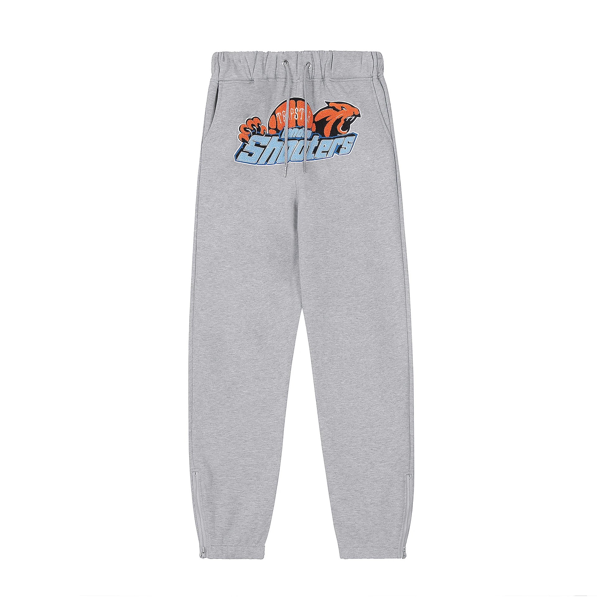 Trapstar Shooters Sweatpants Grey Orange Blue