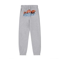 Blue orange tiger head gray