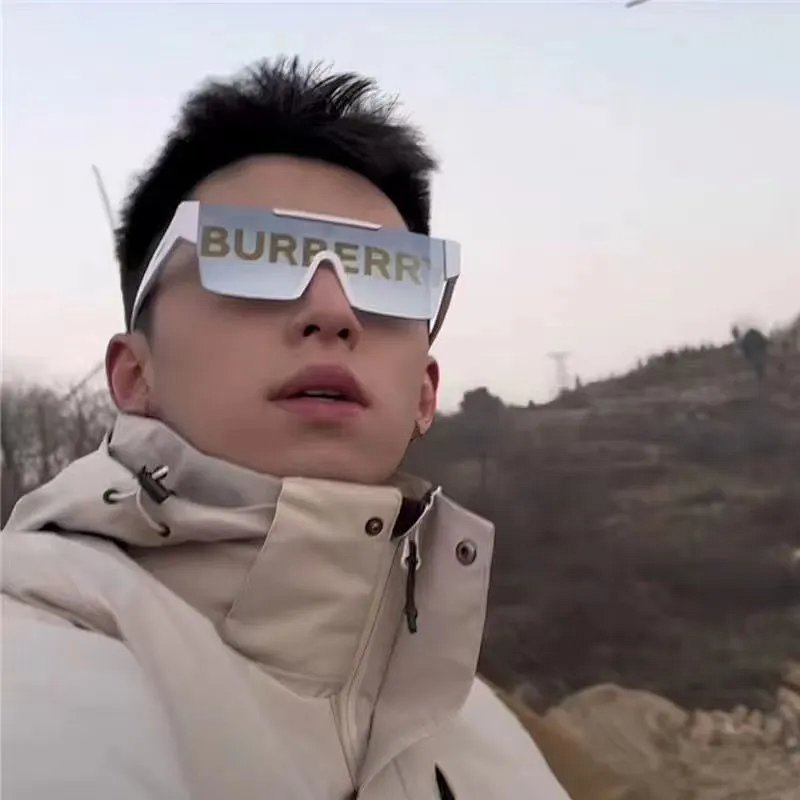 Burberry Shield Sunglasses White Silver product detail 2 in Litbuy spreadsheet finds