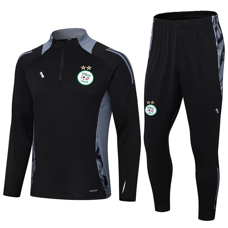 Adidas Algeria Training Suit Black/Grey