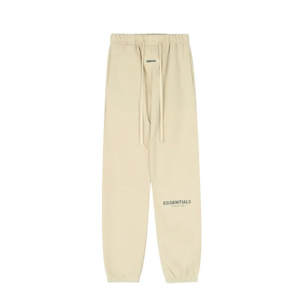 Fear of God Essentials Logo Sweatpants White - 12
