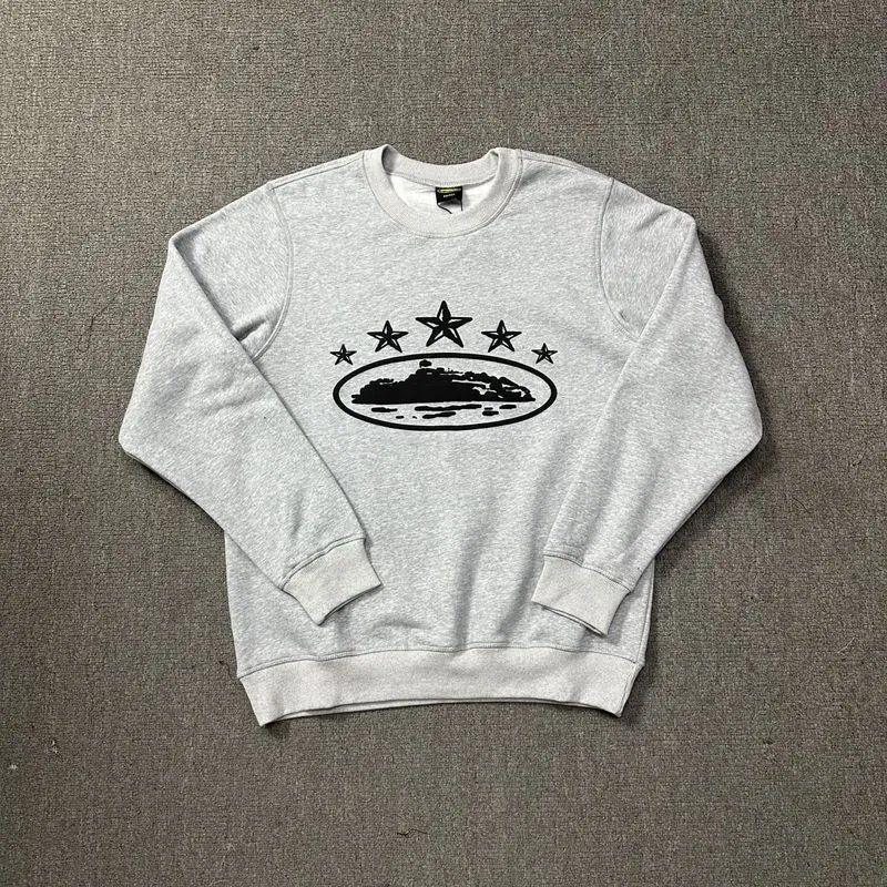 Cortez Rules The World White Graphic Hoodie - 43