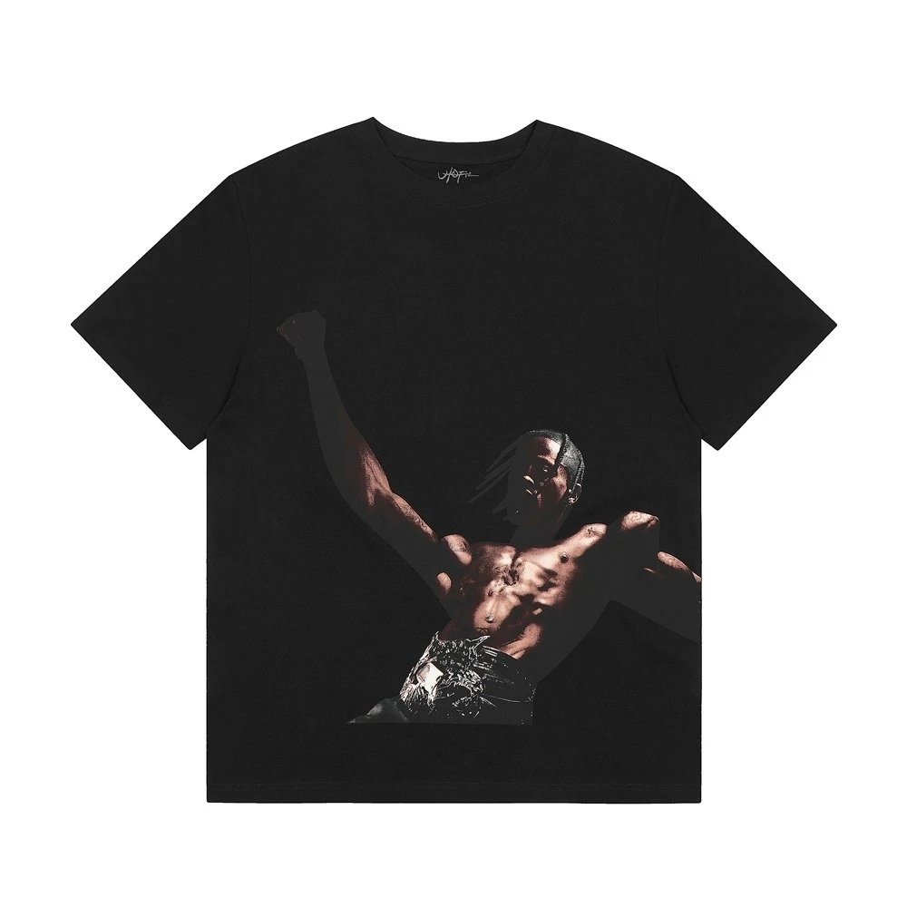 Travis Scott Utopia Graphic Tee Black