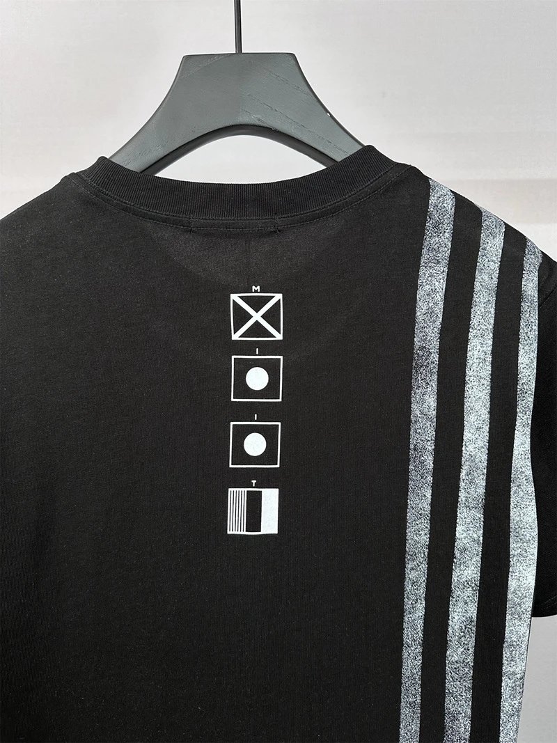 Off-White Industrial Stripe Black T-Shirt - 10