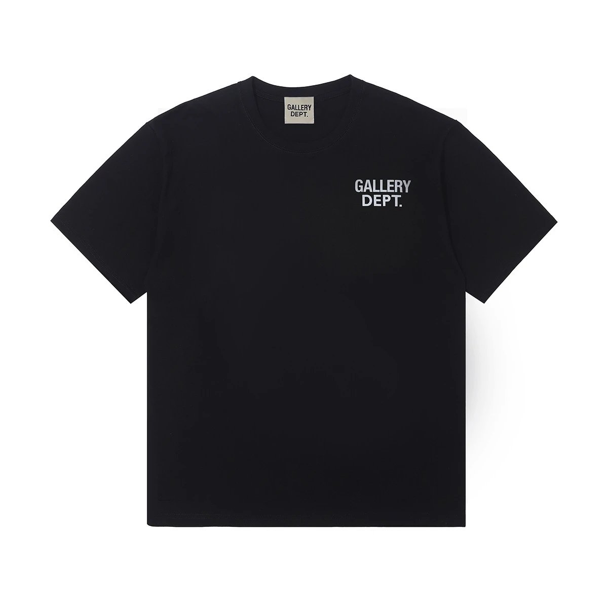 Gallery Dept Artistic Portrait Washed Black T-Shirt - 17