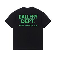Black with green text