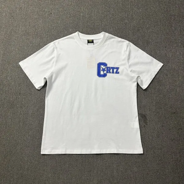 Versace x Rasta-Inspired Graphic Tee White T-Shirt - 10