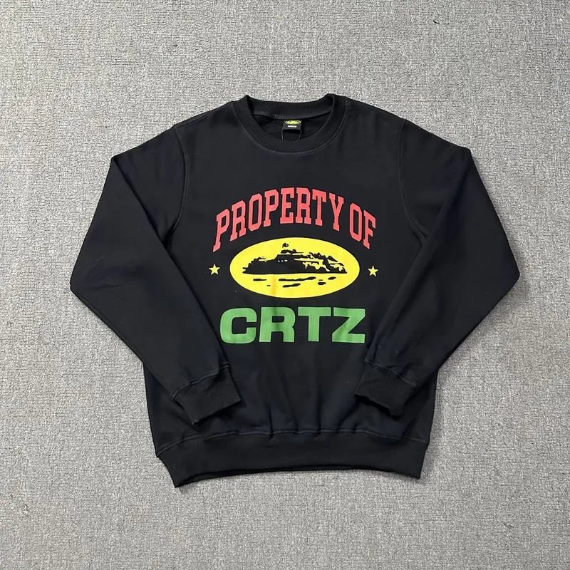 Cortez Rules The World White Graphic Hoodie - 49
