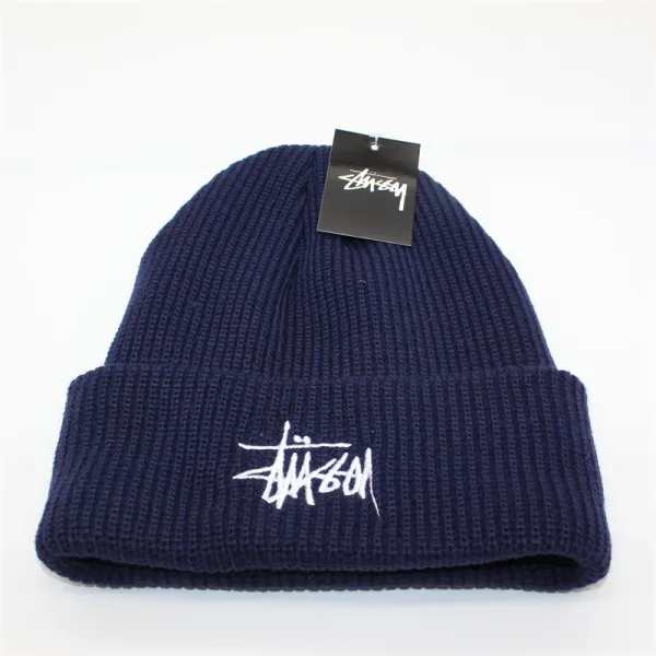 Stüssy Stock Logo Beanie Orange - 5