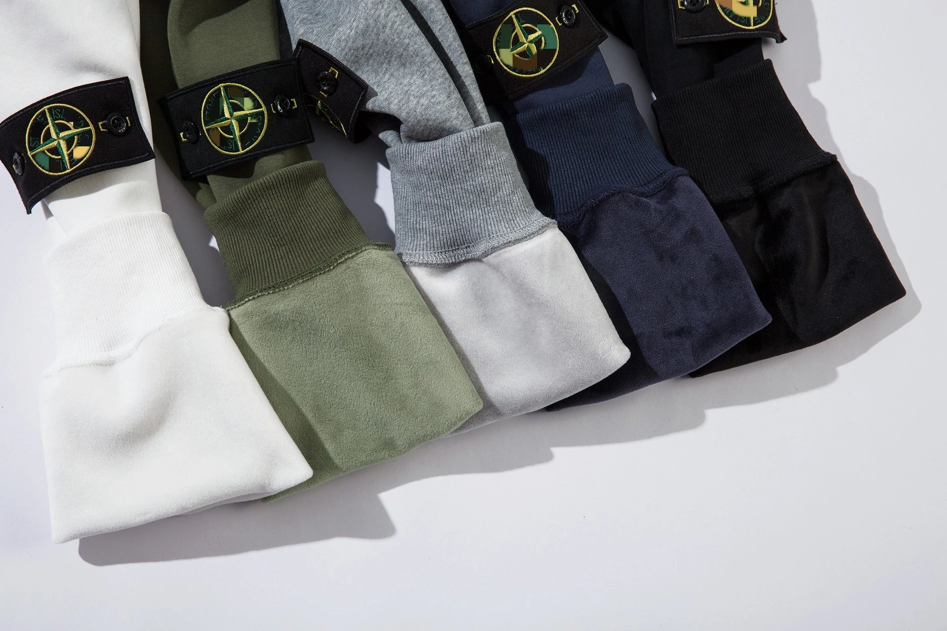 Stone Island Light Blue Crewneck Sweatshirt - 8