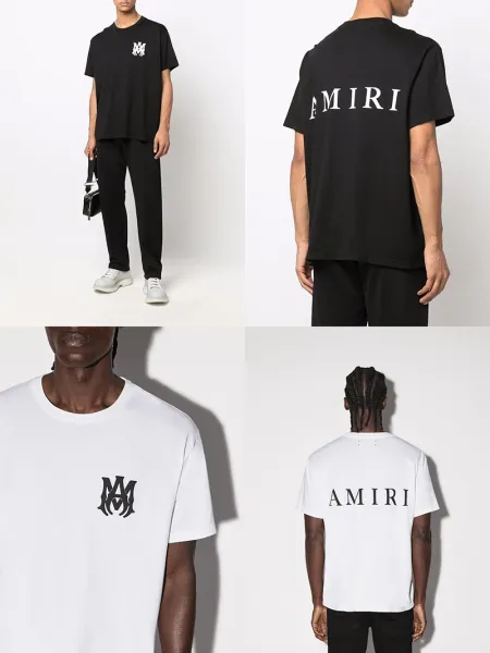 Amiri Bold Logo Neon Green T-Shirt - 10