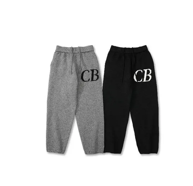Cole Buxton CB logo knitwear and shorts product detail image 23
