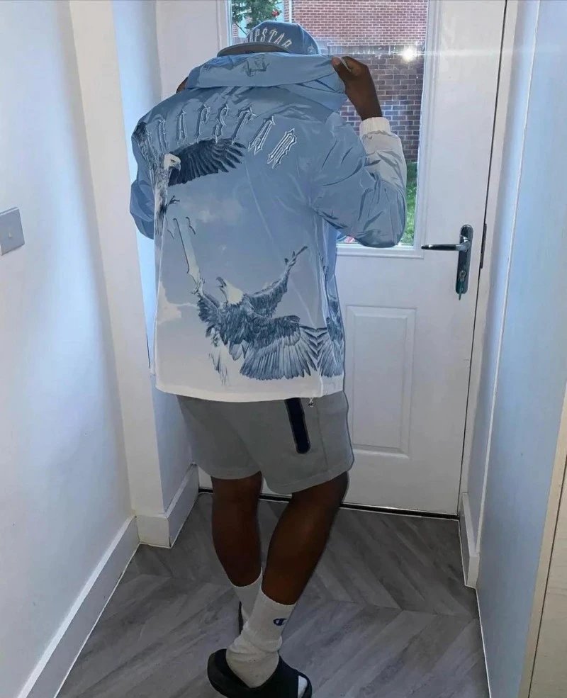Trapstar Windbreaker Jacket Burgundy - 12