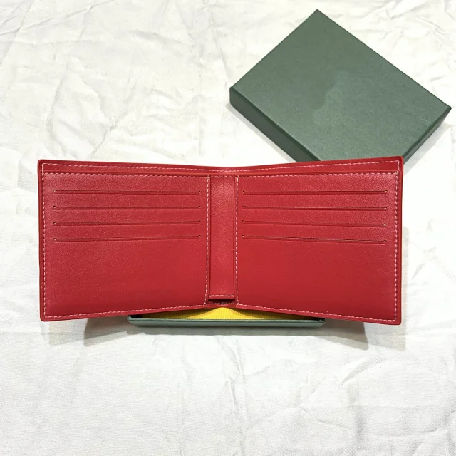 Goyard Wallets & Card Holders Chevron-Pattern Bifold Wallet product detail image 15